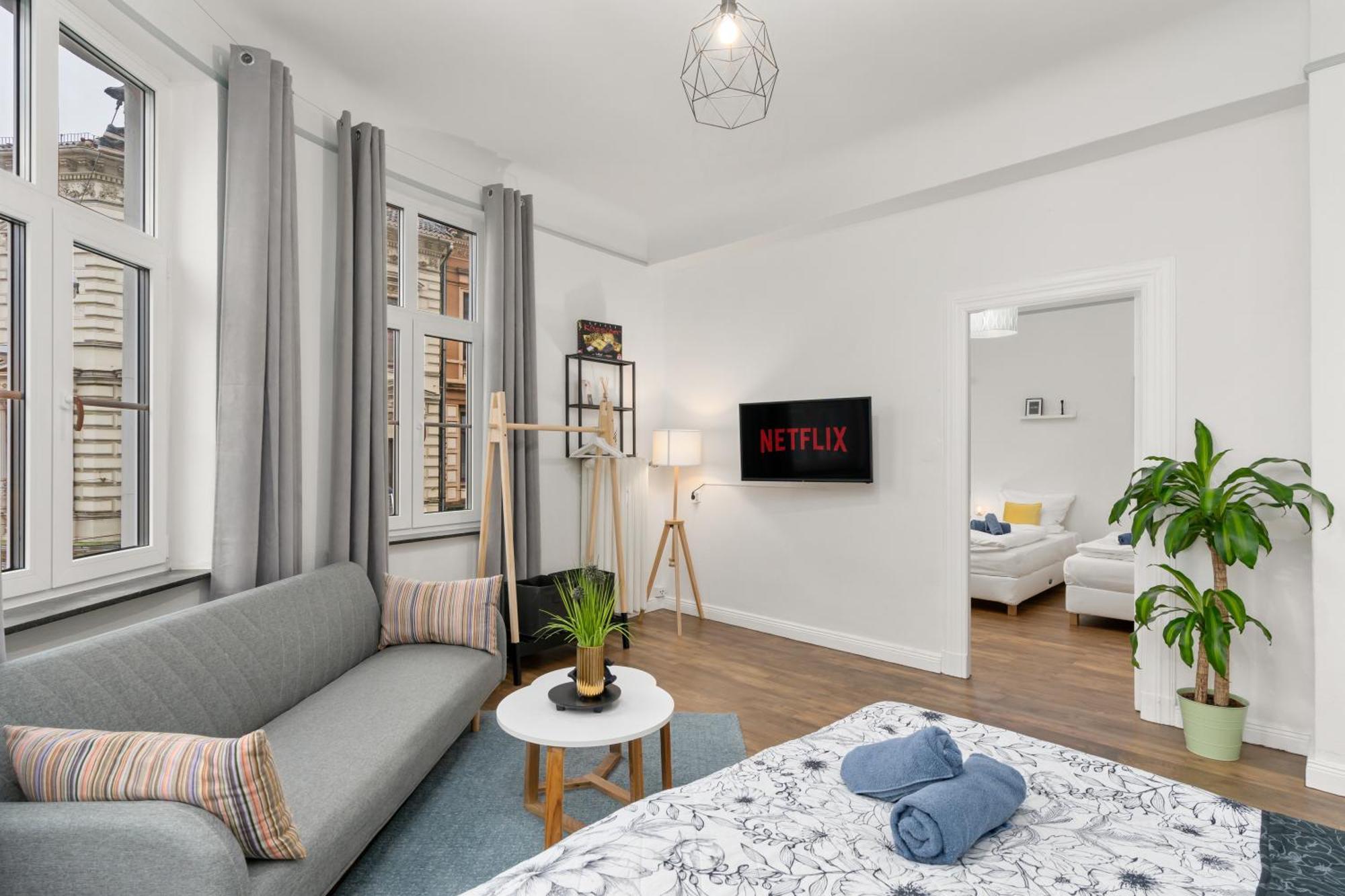 Homey Apartments - Im Viertel Mit Parkplatz BRE Dış mekan fotoğraf