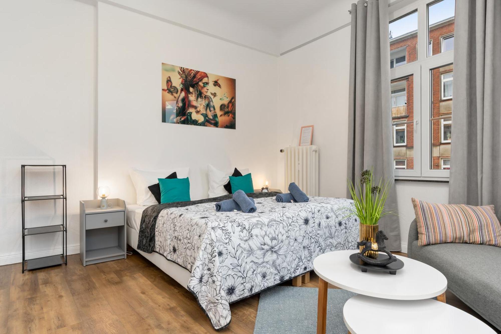 Homey Apartments - Im Viertel Mit Parkplatz BRE Dış mekan fotoğraf